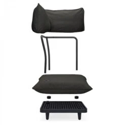 Module Fauteuil D'angle Pour Canapé Fatboy Paletti - Gris Orage -Lafumaei Boutique 0104436 module fauteuil angle canape fatboy paletti gris orage montage