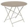 Table De Jardin 4 Personnes FERMOB Bistro Ø 96 Cm - Muscade