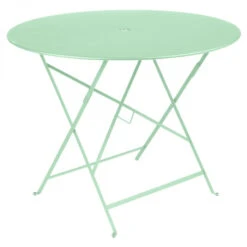 Table De Jardin 4 Personnes FERMOB Bistro Ø 96 Cm - Vert Opaline