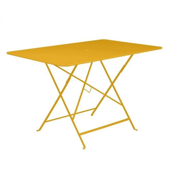 Table De Jardin 6 Personnes FERMOB Bistro 117 X 77 Cm - Miel 1 Table De Jardin 6 Personnes FERMOB Bistro 117 X 77 Cm - Miel
