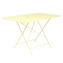 Table De Jardin 6 Personnes FERMOB Bistro 117 X 77 Cm - Citron Givré