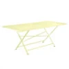 Table De Jardin 10 Personnes FERMOB Cargo 190 X 90 Cm - Citron Givré