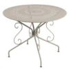 Table De Jardin 4 Personnes FERMOB Montmartre Ø 96 Cm - Muscade