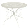Table De Jardin 4 Personnes FERMOB Montmartre Ø 96 Cm - Gris Argile