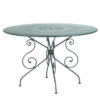 Table De Jardin 8 Personnes FERMOB Montmartre Ø 117 Cm - Gris Orage