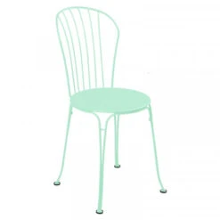 Salon De Jardin Fermob Opéra + 160 X 90 Cm, Cactus, 6 Personnes -Lafumaei Boutique 091183 chaise jardin empilable fermob opera vert opaline 1