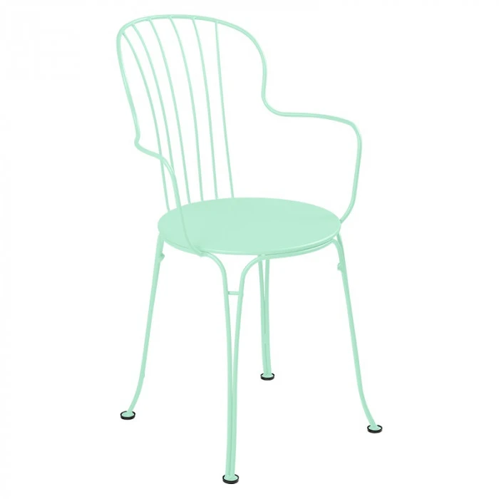Fauteuil De Jardin Empilable FERMOB Opéra + - Vert Opaline 1 Fauteuil De Jardin Empilable FERMOB Opéra + - Vert Opaline