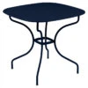 Table De Jardin 4 Personnes FERMOB Opéra + 82 X 82 Cm - Bleu Abysse
