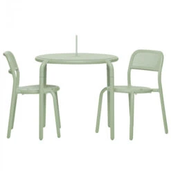 Table De Jardin 2 Personnes Fatboy Toní Bistreau - Vert Brume -Lafumaei Boutique 103817 table jardin fatboy toni bistreau vert brume chaises