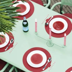 Table De Jardin 8 Personnes Fatboy Toní Tablo - Vert Brume -Lafumaei Boutique 103822 table jardin fatboy toni tablo vert brume ambiance 2