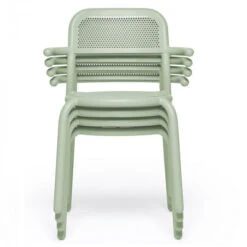 Lot De 2 Fauteuils De Jardin Fatboy Toní Armchair - Vert Brume -Lafumaei Boutique 104097 lot 2 fauteuils jardin fatboy toni vert brume empilable