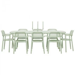 Lot De 2 Fauteuils De Jardin Fatboy Toní Armchair - Vert Brume -Lafumaei Boutique 104097 lot 2 fauteuils jardin fatboy toni vert brume table