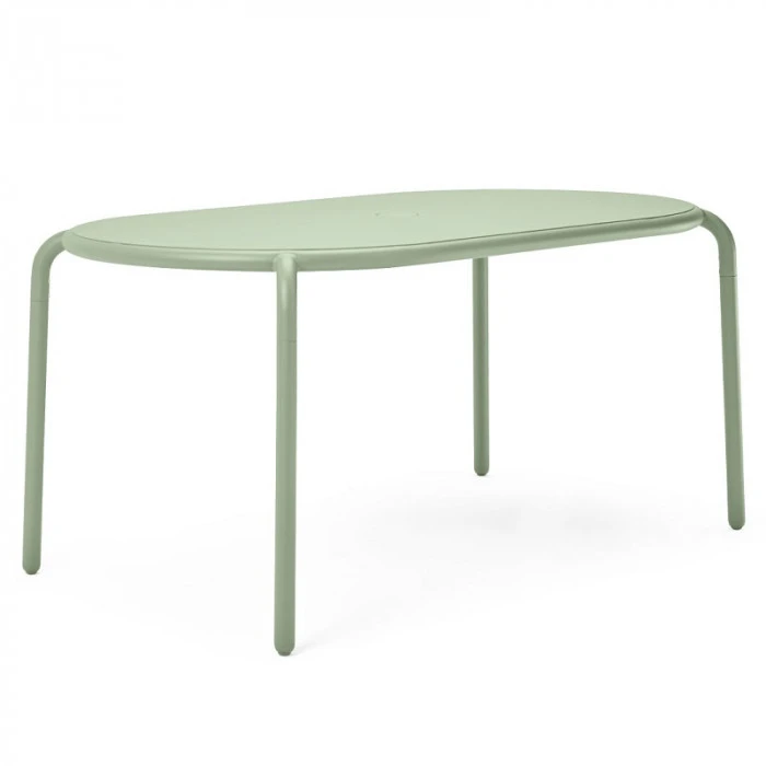 Table De Jardin 6 Personnes Fatboy Toní Tavolo - Vert Brume