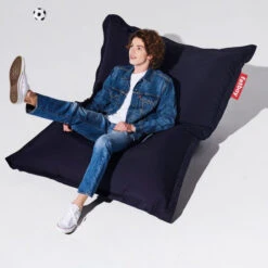 Pouf D'extérieur Fatboy Original Outdoor - Océan Foncé -Lafumaei Boutique 104555 pouf exterieur fatboy original outdoor ocean fonce assis 2