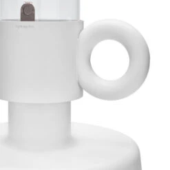 Lampe Fatboy Flamtastique - Gris Clair -Lafumaei Boutique 104684 lampe huile fatboy flamtastique gris clair poignee