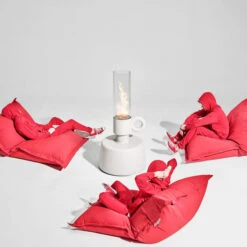 Lampe Fatboy Flamtastique - Gris Clair -Lafumaei Boutique 104684 lampe huile fatboy flamtastique gris clair poufs