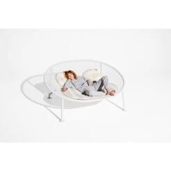 Grand Fauteuil Hamac Fatboy Netorious - Gris Clair -Lafumaei Boutique 105817 grand fauteuil hamac fatboy netorious gris clair ambiance