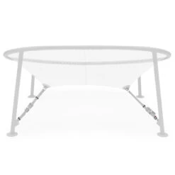 Grand Fauteuil Hamac Fatboy Netorious - Gris Clair -Lafumaei Boutique 105817 grand fauteuil hamac fatboy netorious gris clair arriere