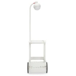 Chariot Desserte Fatboy Jolly Trolley - Gris Clair -Lafumaei Boutique 105834 chariot desserte fatboy jolly trolley gris clair face