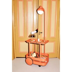 Chariot Desserte Fatboy Jolly Trolley - Tangerine -Lafumaei Boutique 105836 chariot desserte fatboy jolly trolley tangerine ambiance