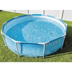 Piscine Tubulaire Intex Metal Frame Océan 3,05 X 0,76 M + Pompe Filtration à Cartouche 1 M³/h -Lafumaei Boutique 28208np raviday piscine intex metal frame ocean 305 076 2 min