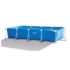 Piscine Tubulaire Intex Metal Frame 4.50 X 2.20 X 0.84 M + Epurateur 1,7 M3 -Lafumaei Boutique 28274np kit piscine metal frame junior rectangulaire