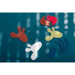 Dessous De Plat FERMOB Oiseaux - Bleu Abysse / Acapulco -Lafumaei Boutique 300209 dessous plat fermob oiseaux abysse acapulco ambiance 3