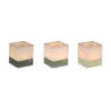 Lot De 3 Photophores FERMOB Cuub - Vert