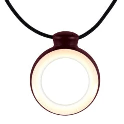Guirlande Lumineuse FERMOB Hoop - Cerise Noire -Lafumaei Boutique 3501b9 guirlande lumineuse fermob hoop cerise noire allumee