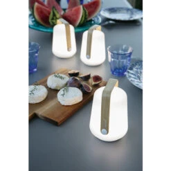 Lafumaei Boutique -Lafumaei Boutique 365100 lot 3 lampes nomades fermob balad h 12 bamboo ambiance
