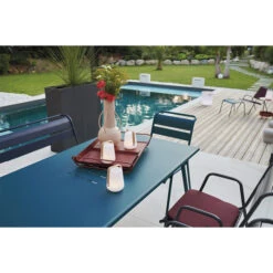 Lot De 3 Lampes Nomades Fermob Balad H 12 Cm Bamboo -Lafumaei Boutique 365100 lot 3 lampes nomades fermob balad h12 bamboo ambiance 2