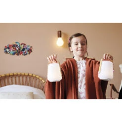 Lot De 3 Lampes Nomades Fermob Balad H 12 Cm Bamboo -Lafumaei Boutique 365100 lot 3 lampes nomades fermob balad h12 bamboo enfant 2