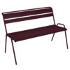 Banc De Jardin FERMOB Monceau - Cerise Noire