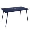 Table De Jardin 6 Personnes FERMOB Monceau 146 X 80 Cm - Bleu Abysse