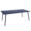 Table De Jardin 8 Personnes FERMOB Monceau 194 X 94 Cm - Bleu Abysse