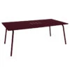 Table De Jardin 8 Personnes FERMOB Monceau 194 X 94 Cm - Cerise Noire