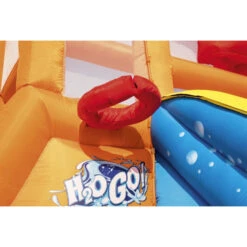 Bestway Méga Aire De Jeux Gonflable Hurricane Tunnel Blast - 2 Toboggans -Lafumaei Boutique 53305 raviday aire jeux bestway tsunami waves h2o go 3
