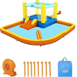 Aire De Jeux Bestway Beach Bounce (soufflerie En Continu) -Lafumaei Boutique 53381 pack complet min