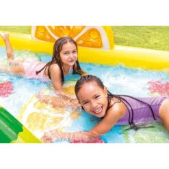 Aire De Jeux Gonflable Fruits Intex -Lafumaei Boutique 57158 aire intex fruits ambiance 3 min