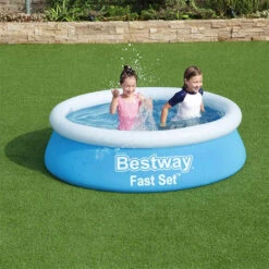 Piscine Autoportée Bestway Fast Set Ronde 1.83 X 0.51 M -Lafumaei Boutique 57392 piscine autoportee bestway 4