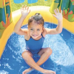 Aire De Jeux Gonflable Enfant INTEX Jurassic -Lafumaei Boutique 57444np aire de jeux gonflable jurassic 4