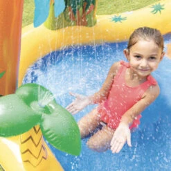 Aire De Jeux Gonflable Enfant INTEX Jurassic -Lafumaei Boutique 57444np aire de jeux gonflable jurassic 6