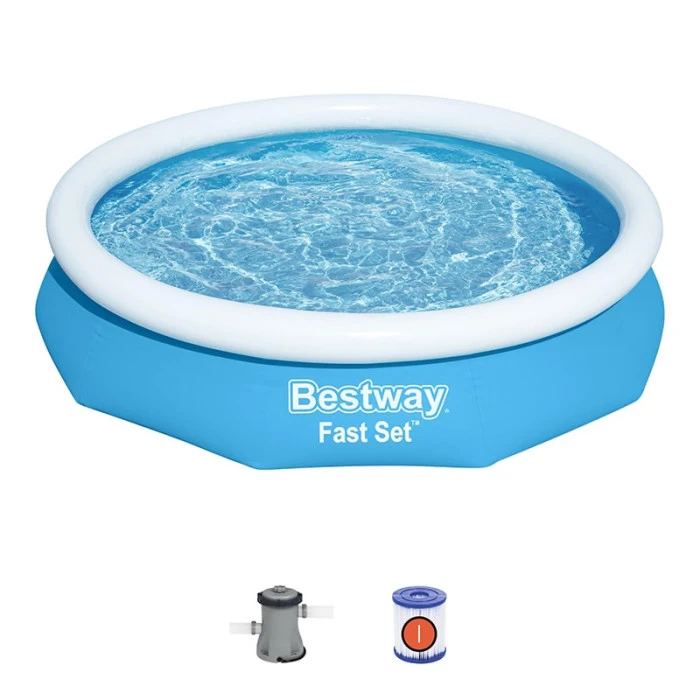 Piscine Autoportée Bestway Fast Set™ 3,05 X 0,66 M Avec Filtration 2 Piscine Autoportée Bestway Fast Set™ 3,05 X 0,66 M Avec Filtration – Image 2