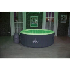 Spa Gonflable Bestway Lay-Z Spa BALI AirJet 4 Places -Lafumaei Boutique 60009 spa gonflable bestway lay z spa bali led vert fonce