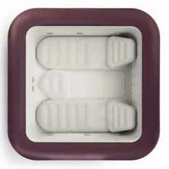 Spa Gonflable Jets Et Bulles Bestway Maldives 6 Places -Lafumaei Boutique 60033 spa gonflable bulles jets bestway maldives vue dessus