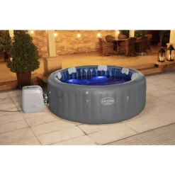 Spa Gonflable Bestway Lay-Z Spa Santorini -Lafumaei Boutique 60075 spa gonflable bestway lay z spa santorini ambiance 7