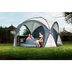 Abri Pour Spa Gonflable Bestway Lay-z Dôme -Lafumaei Boutique abri spa gonflabe lay z bestway 58460 ambiance3 1
