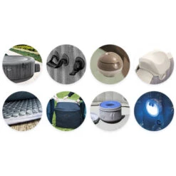 Spa Gonflable Intex PureSpa Baltik 4 Places -Lafumaei Boutique accessoires spas baltik intex