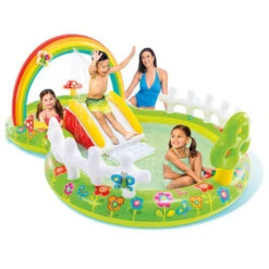 Aire De Jeux Gonflable Intex Mon Jardin