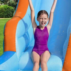 Aire De Jeux Avec Toboggan, Pataugeoire Et Canon à Eau Bestway Beachfront Bonanza -Lafumaei Boutique aire jeu bestway beachfront bonanza 53349 3